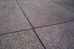 Black on Exposed Aggregate