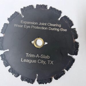 Expansion Joint Clearing Blade